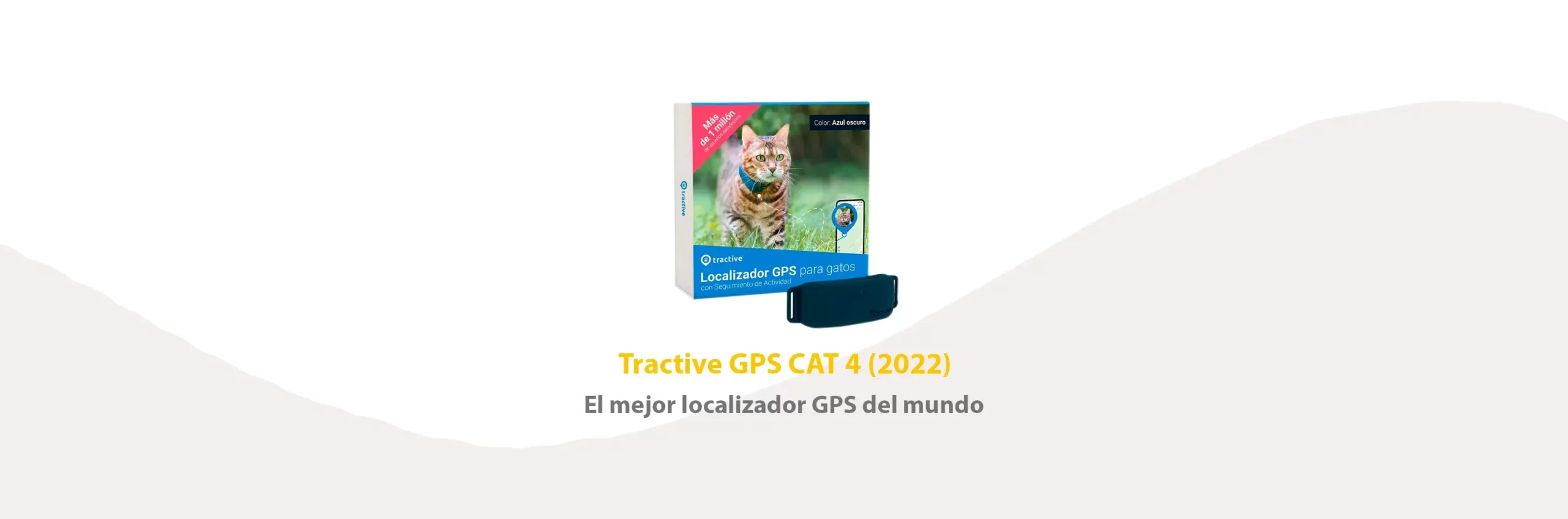 Localizador GPS para gatos con Seguimiento de Actividad