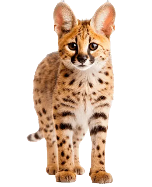 Descubre todo sobre el Gato Serval.