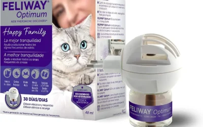 Rese帽a de Feliway Optimum: nuestra experiencia con este producto para gatos.